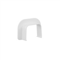 nedco 66602000 plafond/wandeindstuk wit 90 x 65 mm