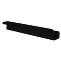nedco 66601601 aircokanaal zwart 2m 90 x 65 mm