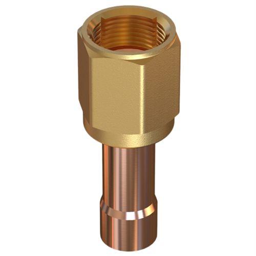 danfoss fsa44 flare/soldeer 1/2 x 1/2 koppeling
