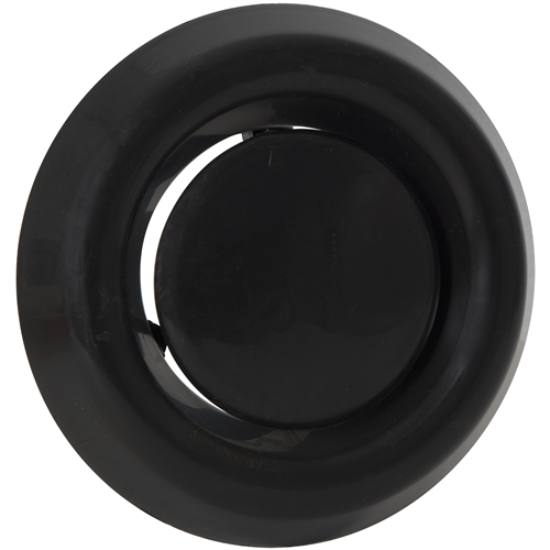 nedco 64500601 afzuigventiel ø100/125 zwart