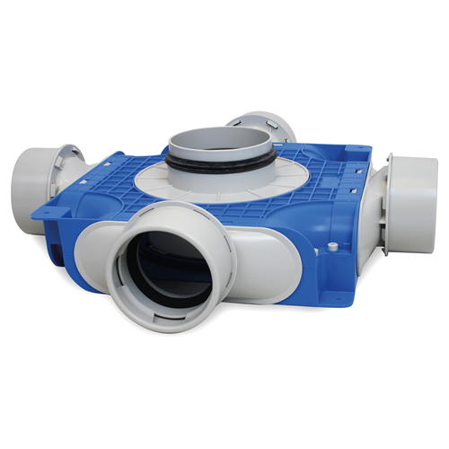vent-axia 8000000127 verdeler midden 125ø 4 x 90ø