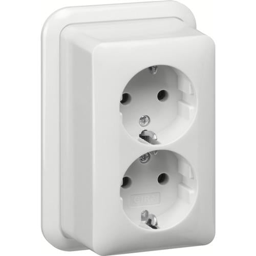 gira 478011 opbouw wandcontactdoos met ra 2V