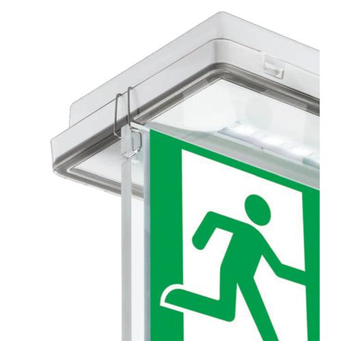 dmlux tmakcos06 plexiplaat hangend noodverlichting
