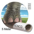 henco kiwa buis wit 5m 75x6