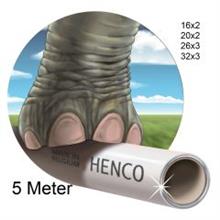 henco kiwa buis wit 5m 75x6