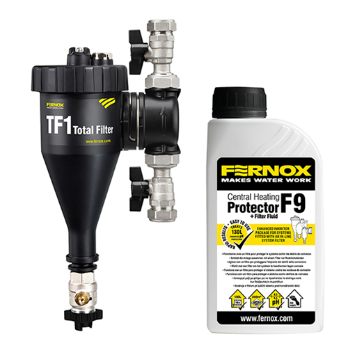 fernox 59918 magn.filt+500ml F9 vloeistof 1"