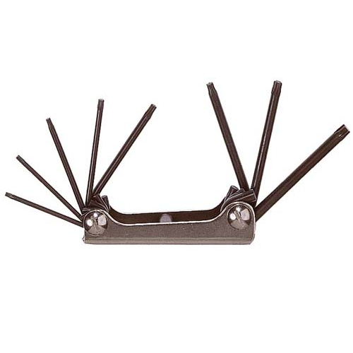 sieben 144550007 ratio Torx sleutelset tx9 - tx40
