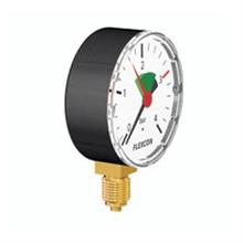 flamco 27220 manometer onder 0-4 bar 80ø 1/2