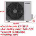 remeha 7799992 Elga Ace all-in-one bui.deel 8 MR