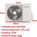 remeha 7735614 Elga Ace buitenunit AWHPT 6kw