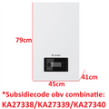 remeha 7843048 Mercuria monoblok binnendeel E4-16