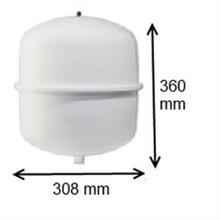 expansievat 7201305 18 ltr 1,0 bar wit