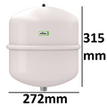 reflex 7204801 vat 18 ltr 1,0 bar wit