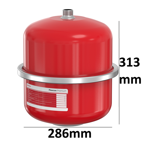 flamco 16914 flexcon vat 12 ltr 0.5 bar