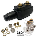 sr 550028 onderblokset haaks+recht 15+16mm zwart