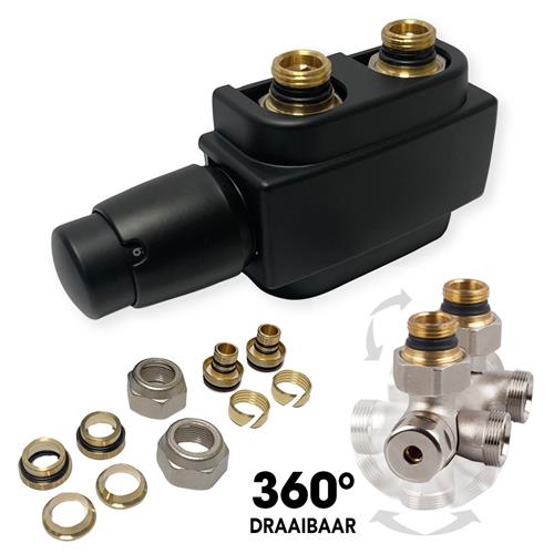 sr 550028 onderblokset haaks+recht 15+16mm zwart