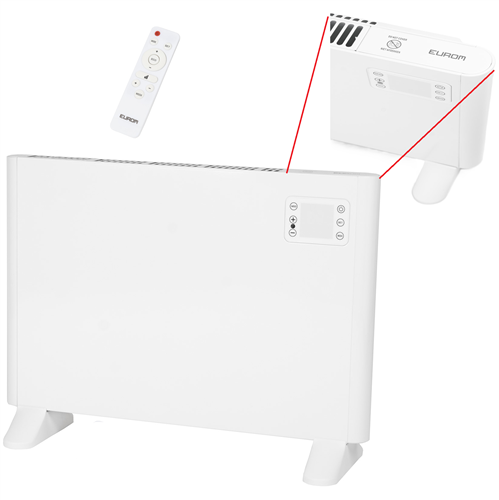eurom 360790 alutherm ele conv h46x102x9 2500w wit