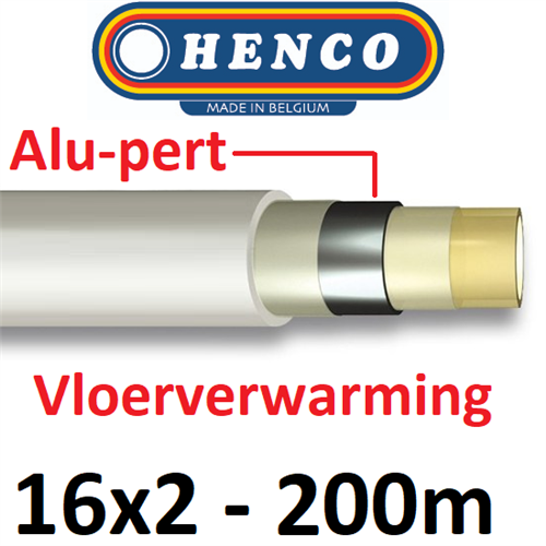 henco floor slang wit 200m 16 x 2