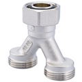 hummel 2257000801 chroom y-stuk 3/4 euro
