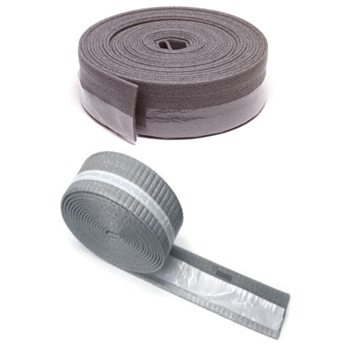 nmc 3000199 randisolatie flap+plakstr. 150x8mm 25m