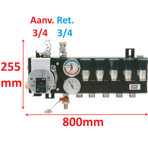 polytherm SU501012 vloerv.unit WILO ex.kopp 12gr.