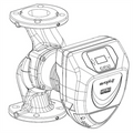 dab 60220909 evo+80inb.L22cm boutø110mm 230V DN40