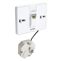 honeywell atf600 Evohome wandplaat met 230v
