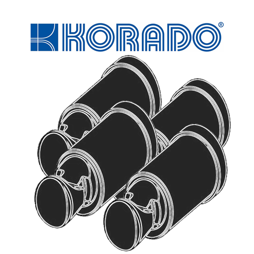 korado zu594-58 handdoekrad.bev.set zwart
