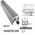 jaga mini h80x2600x130 type 09 wit 1105w