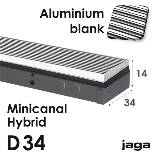 jaga minicanal hybrid alu.blank d14x34x270cm 5794w
