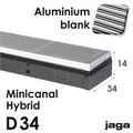 jaga minicanal hybrid alu.blank d14x34x290cm 6295w